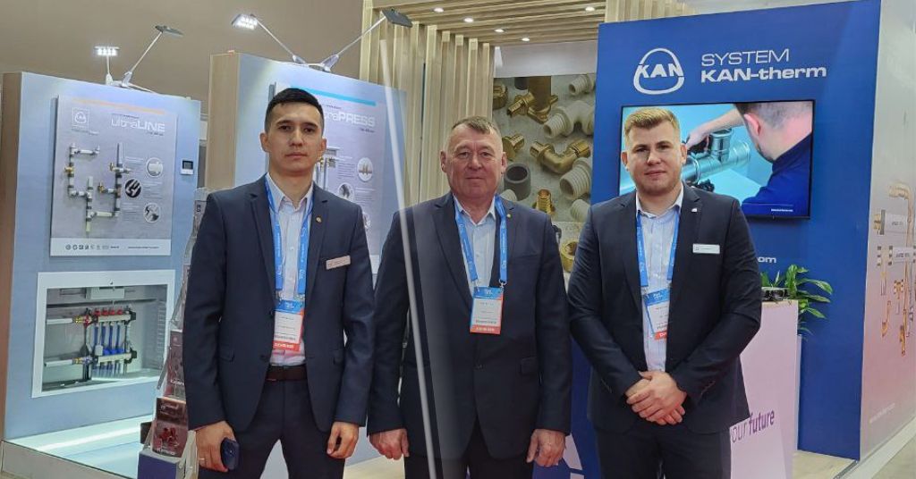 Группа KAN на выставке Aquatherm Tashkent 2023
