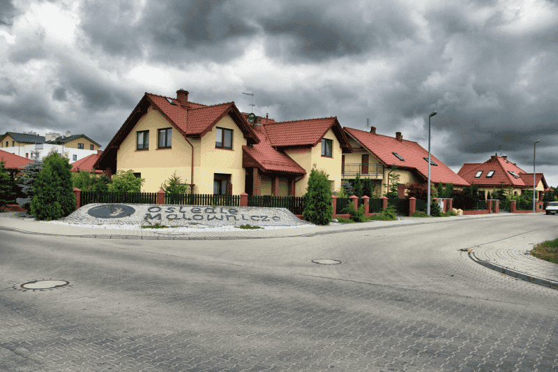 Комплекс одноквартирных жилых домов - «Osiedle Malownicze» - Вроцлав, Польша