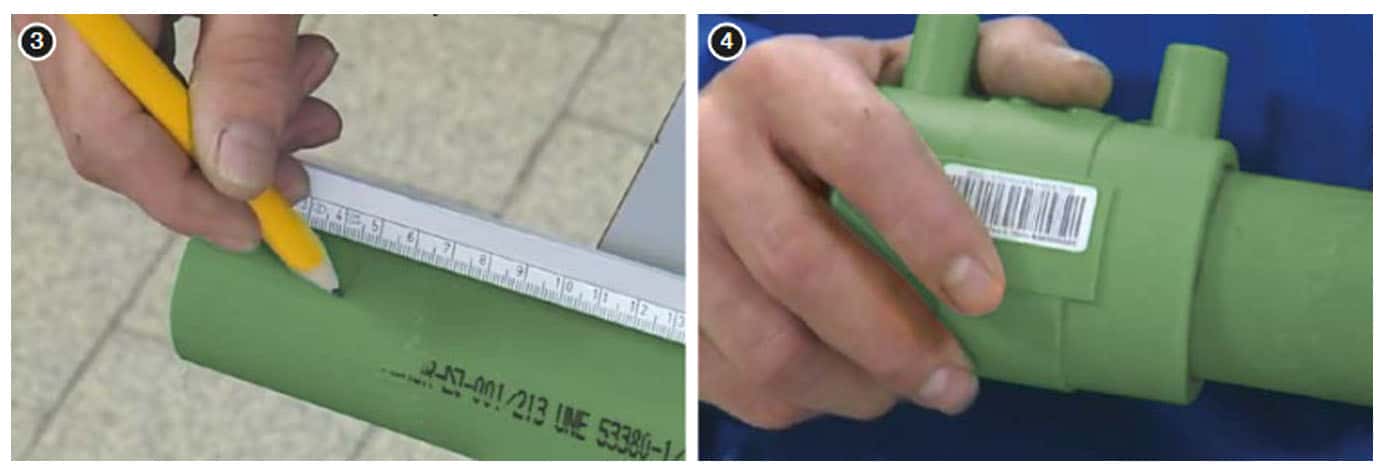 KAN-therm - система PP Green - Измерване и подготовка
